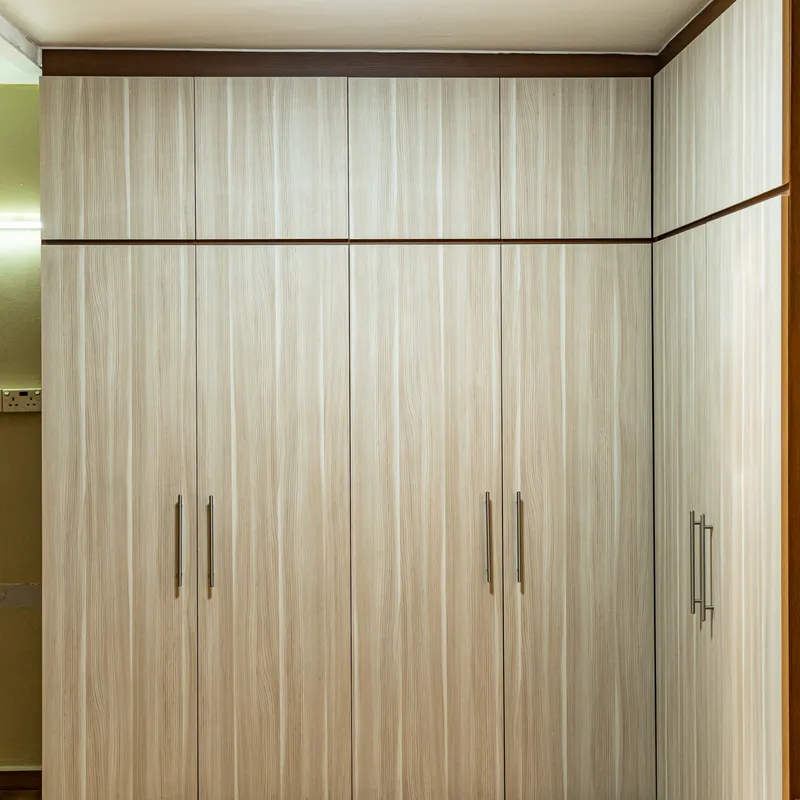 Inspecting a finished HDB flat for defects before carpentry installation — TOKTOKTOK Carpentry Singapore
